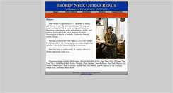 Desktop Screenshot of brokenneck.com